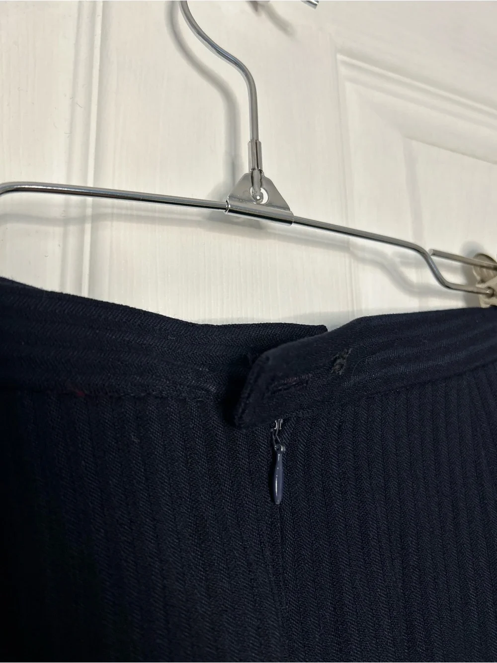 Christian Dior Vintage Striped Blazer Skirt Set